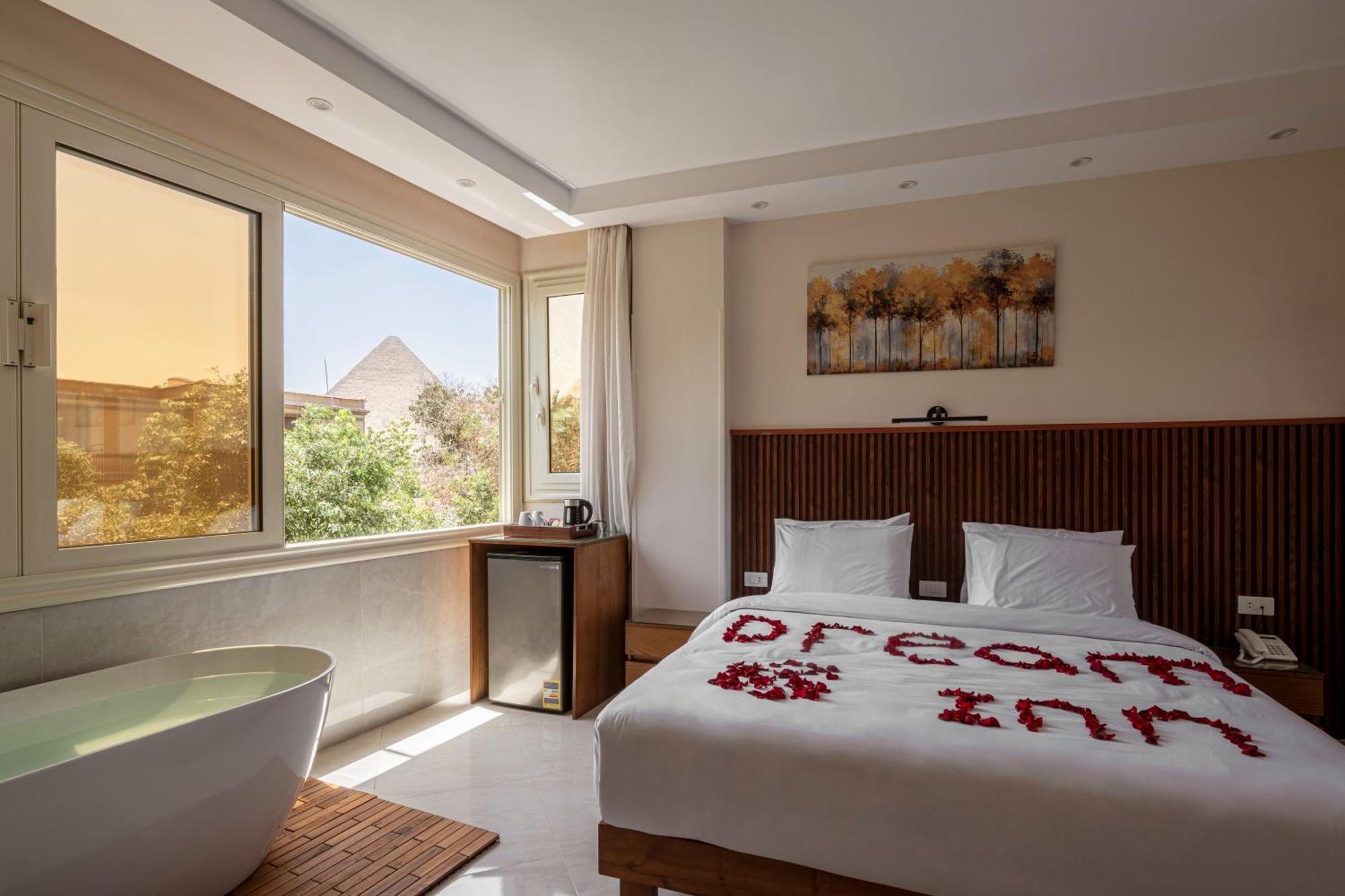 Dream Inn Pyramids View Kafret el-Gabal Екстериор снимка