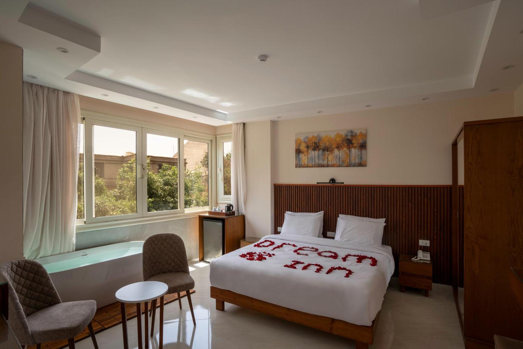 Dream Inn Pyramids View Kafret el-Gabal Екстериор снимка