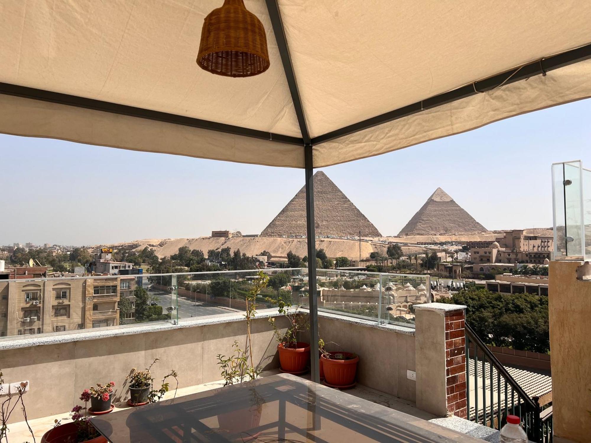 Dream Inn Pyramids View Kafret el-Gabal Екстериор снимка