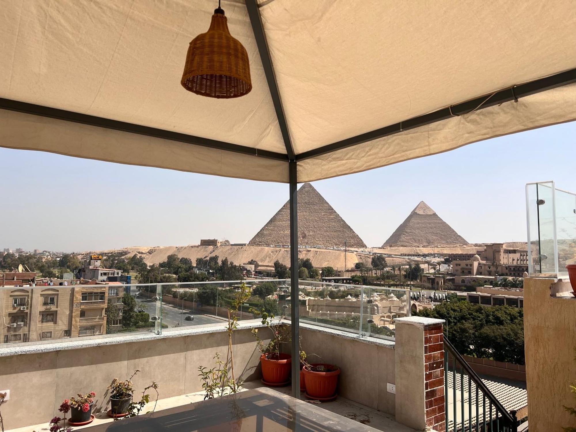 Dream Inn Pyramids View Kafret el-Gabal Екстериор снимка
